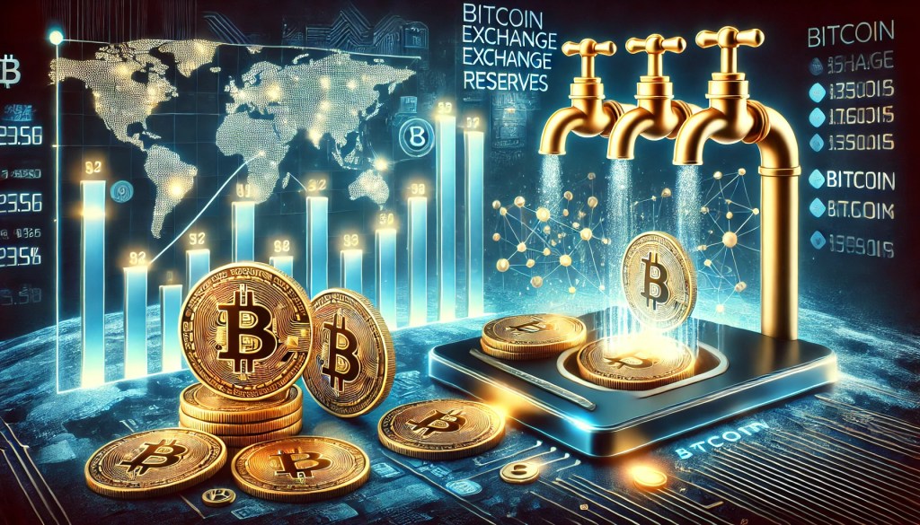 Bitcoin Reserves Drop as Faucets Drive Adoption in 2024